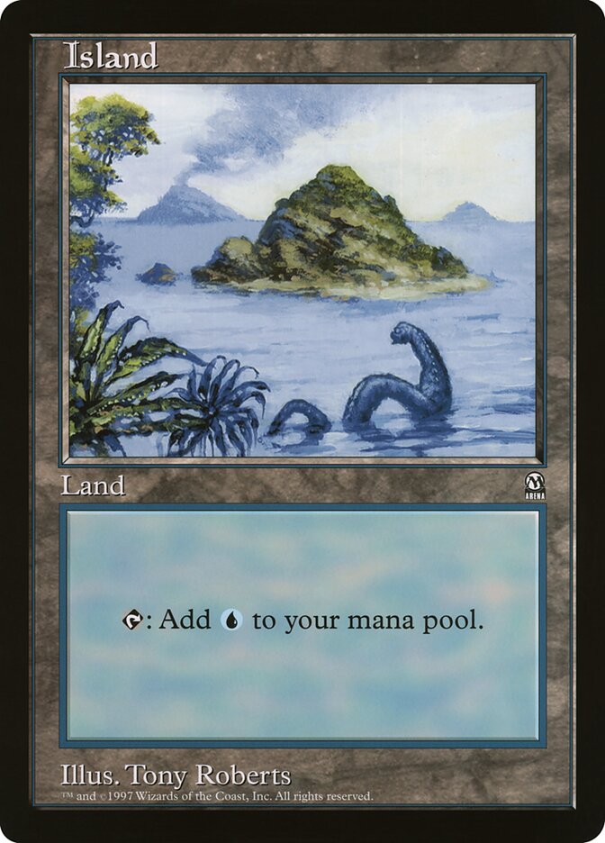 Island card front