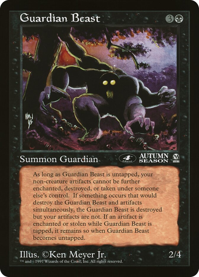 Guardian Beast card front