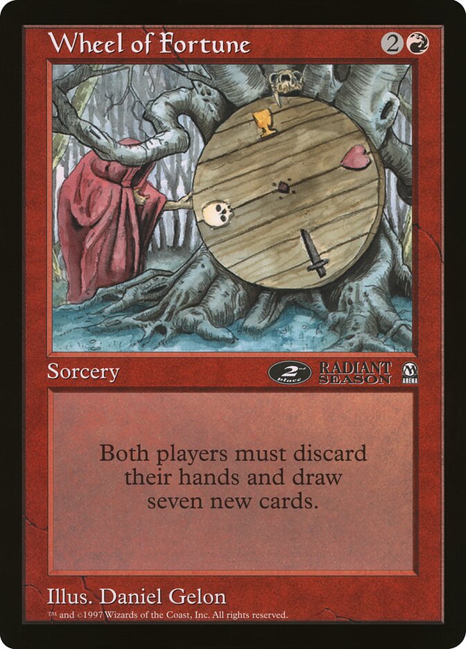 Wheel of Fortune card front