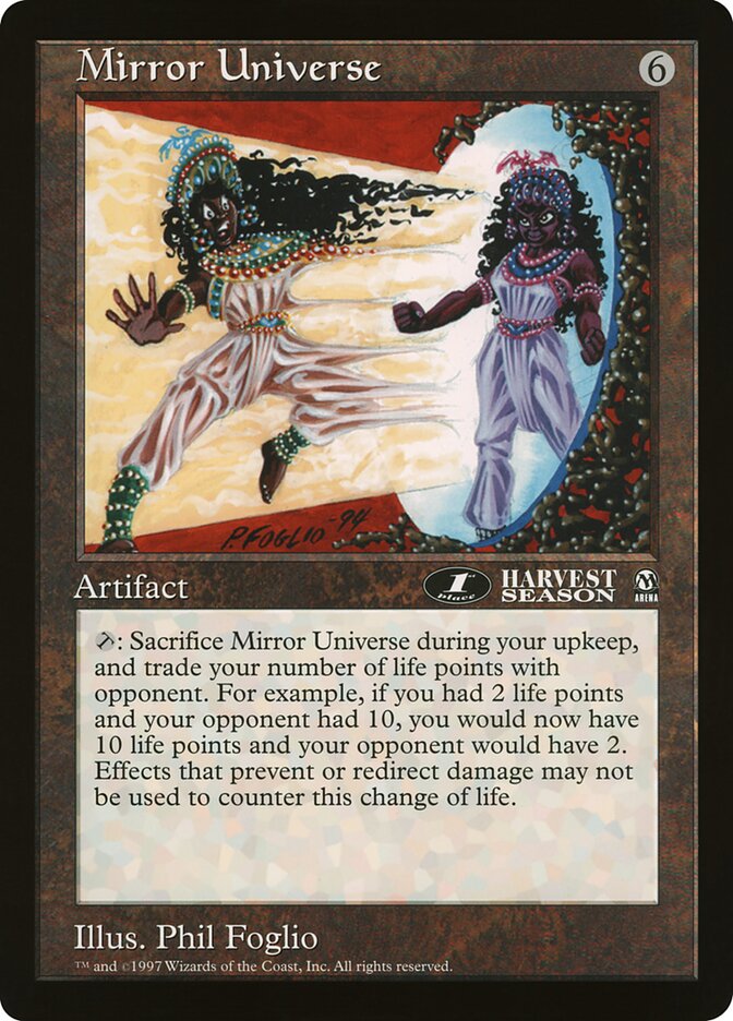 Mirror Universe card front