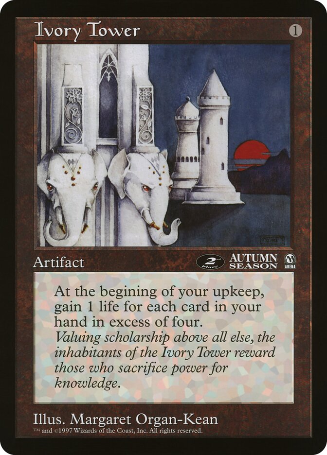 Ivory Tower card front