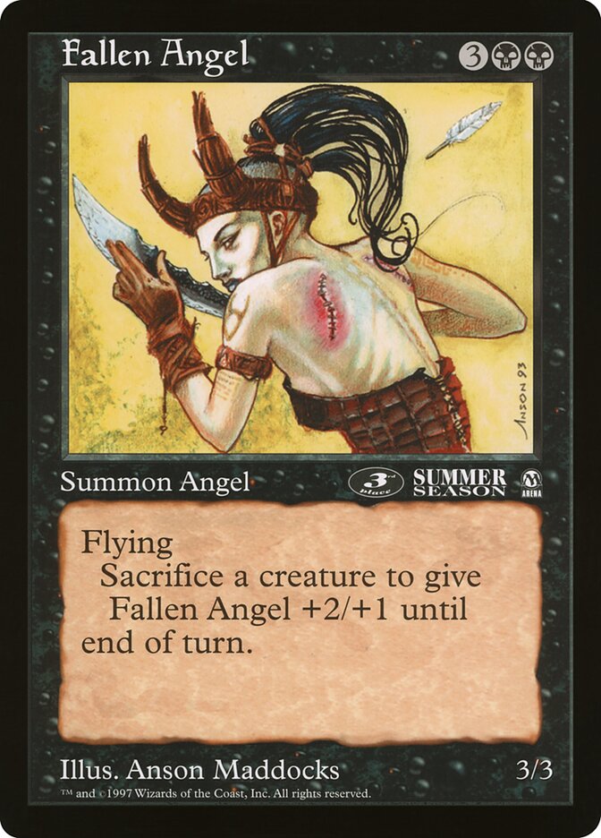 Fallen Angel card front
