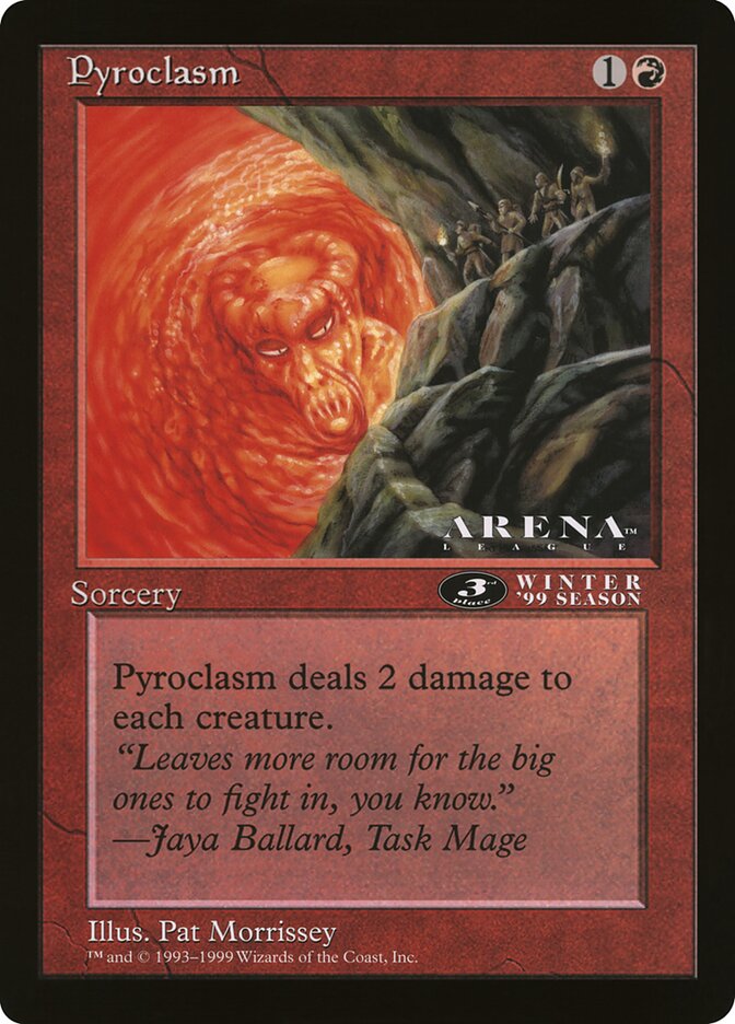 Pyroclasm card front