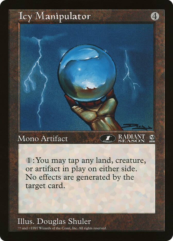 Icy Manipulator card front