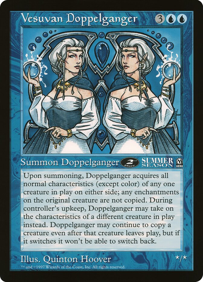 Vesuvan Doppelganger card front