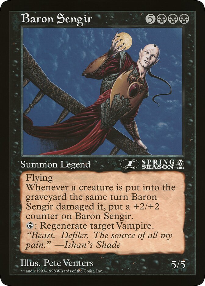 Baron Sengir card front