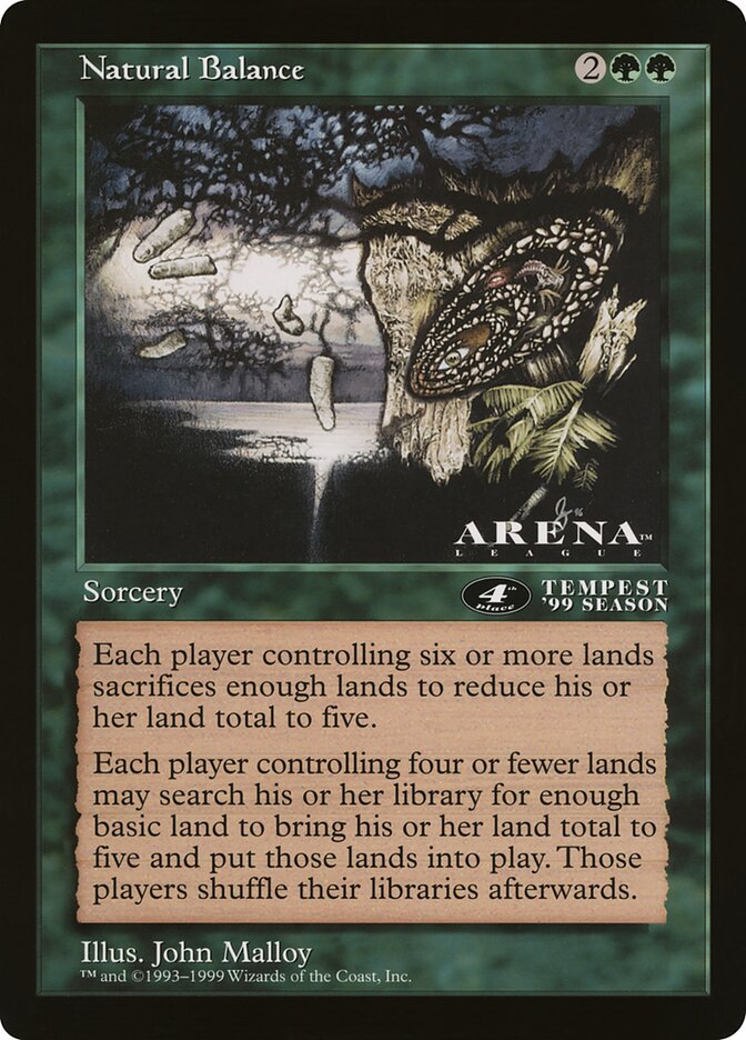 Natural Balance card front