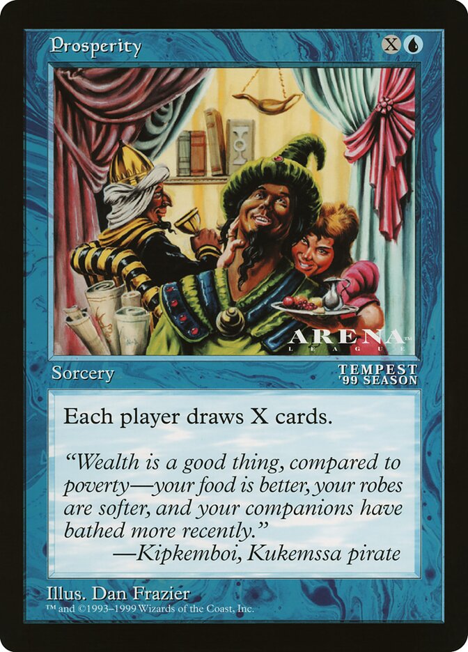 Prosperity card front