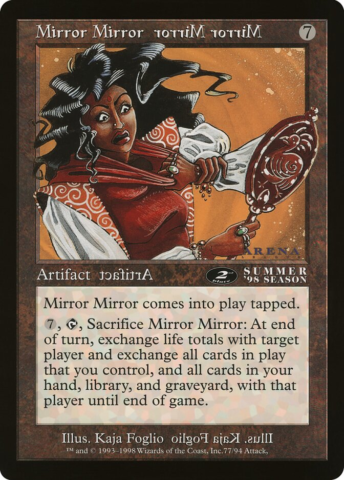 Mirror Mirror card front