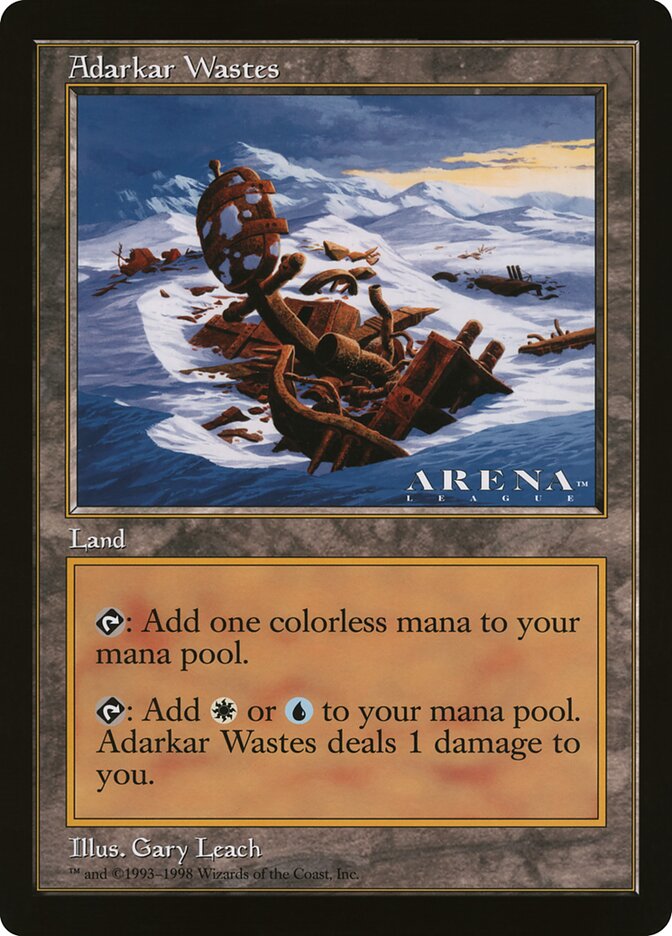 Adarkar Wastes card front