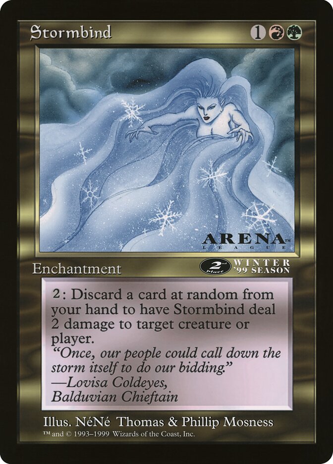 Stormbind card front