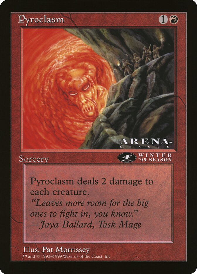 Pyroclasm card front