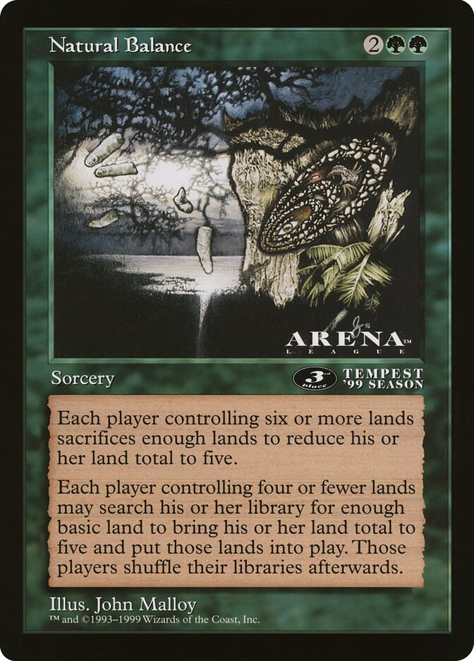 Natural Balance card front