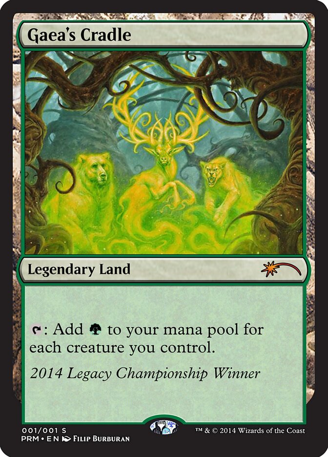 Gaea's Cradle card front