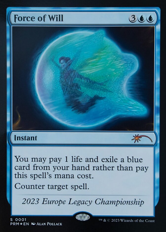 Force of Will card front
