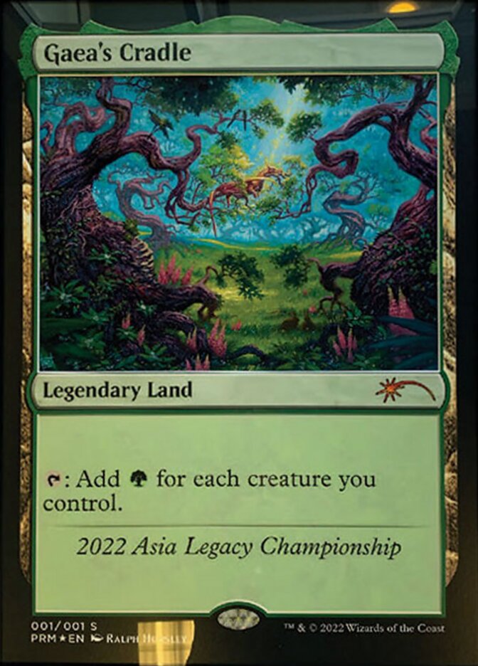 Gaea's Cradle card front