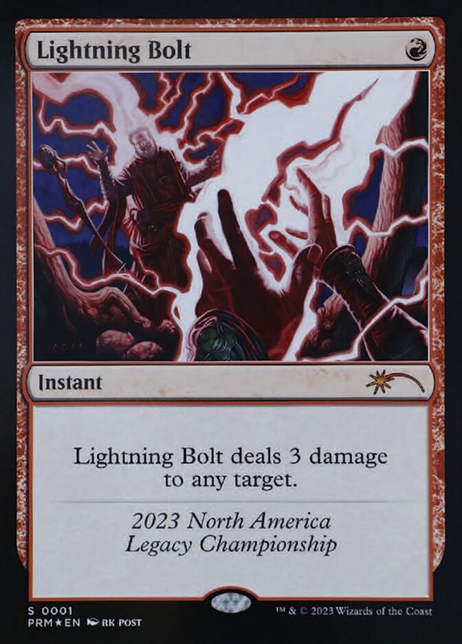 Lightning Bolt card front