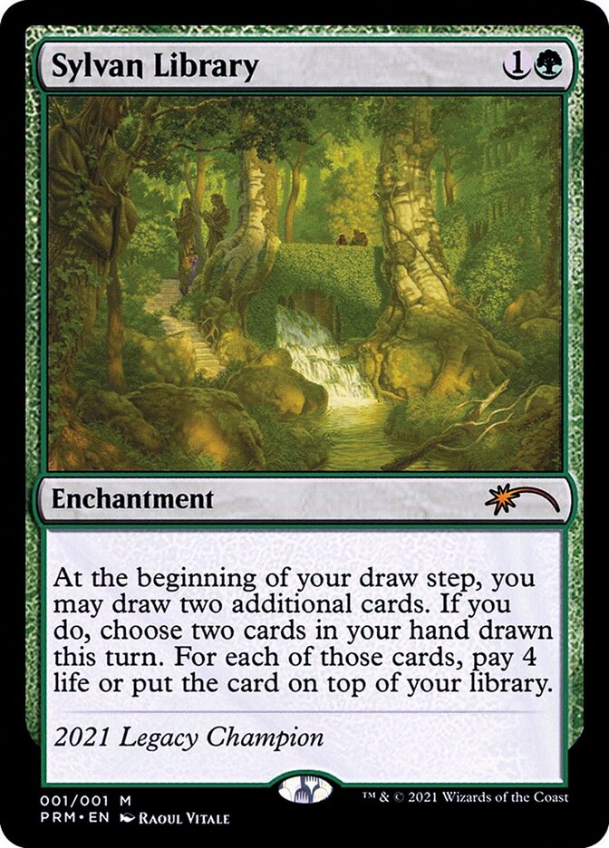 Sylvan Library card front