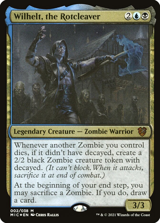 Wilhelt, the Rotcleaver card front