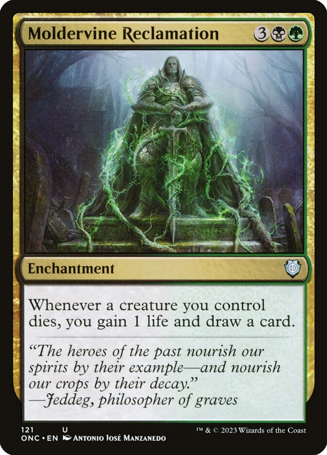 Moldervine Reclamation card front