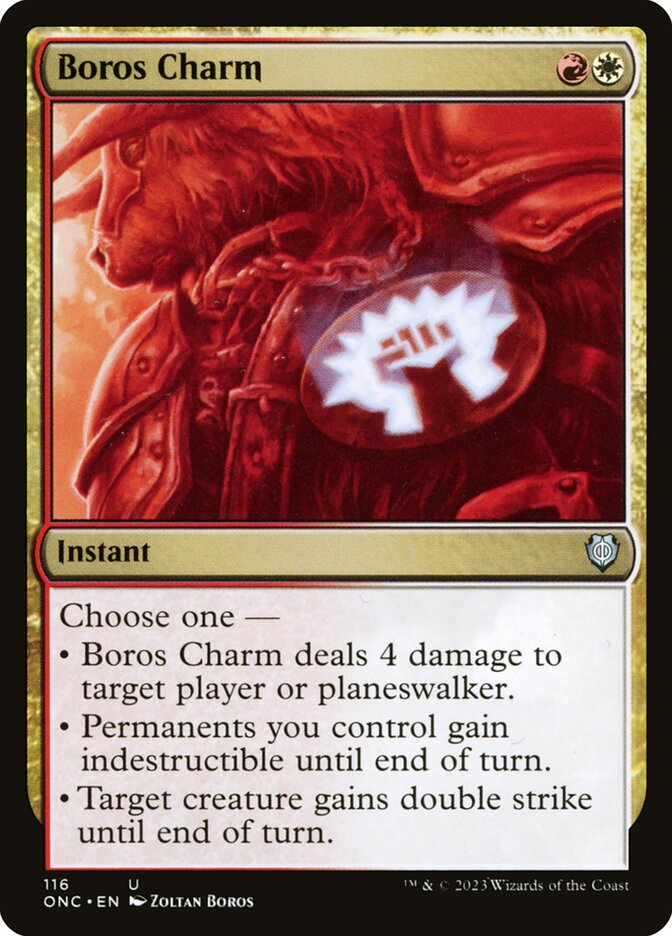 Boros Charm card front