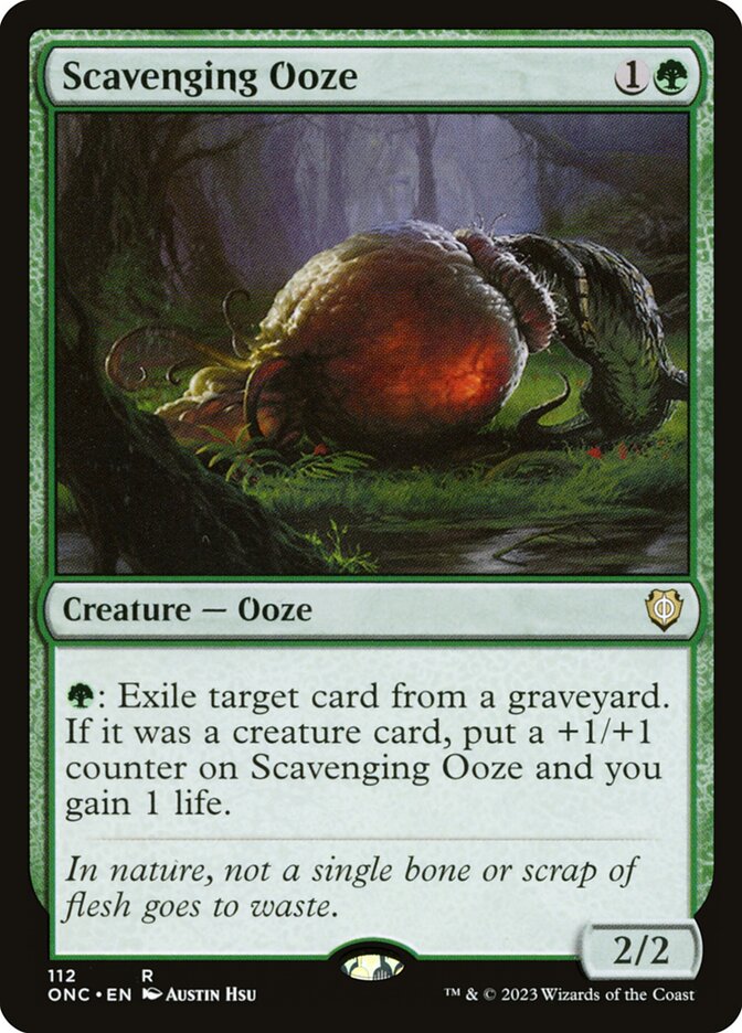 Scavenging Ooze card front