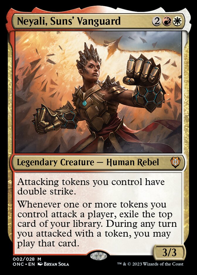 Neyali, Suns' Vanguard card front