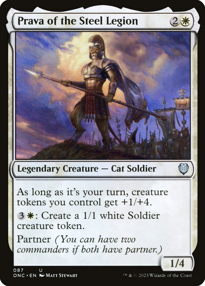 Prava of the Steel Legion card front