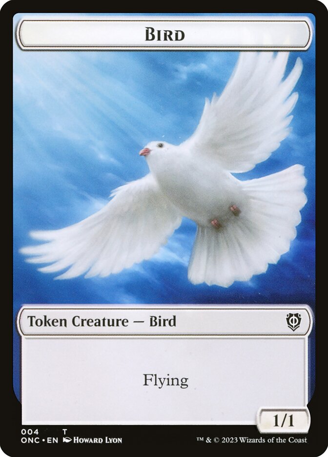 Bird card front