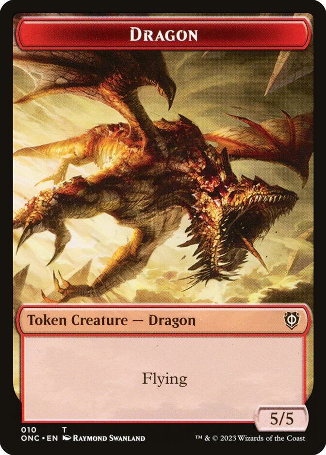 Dragon card front