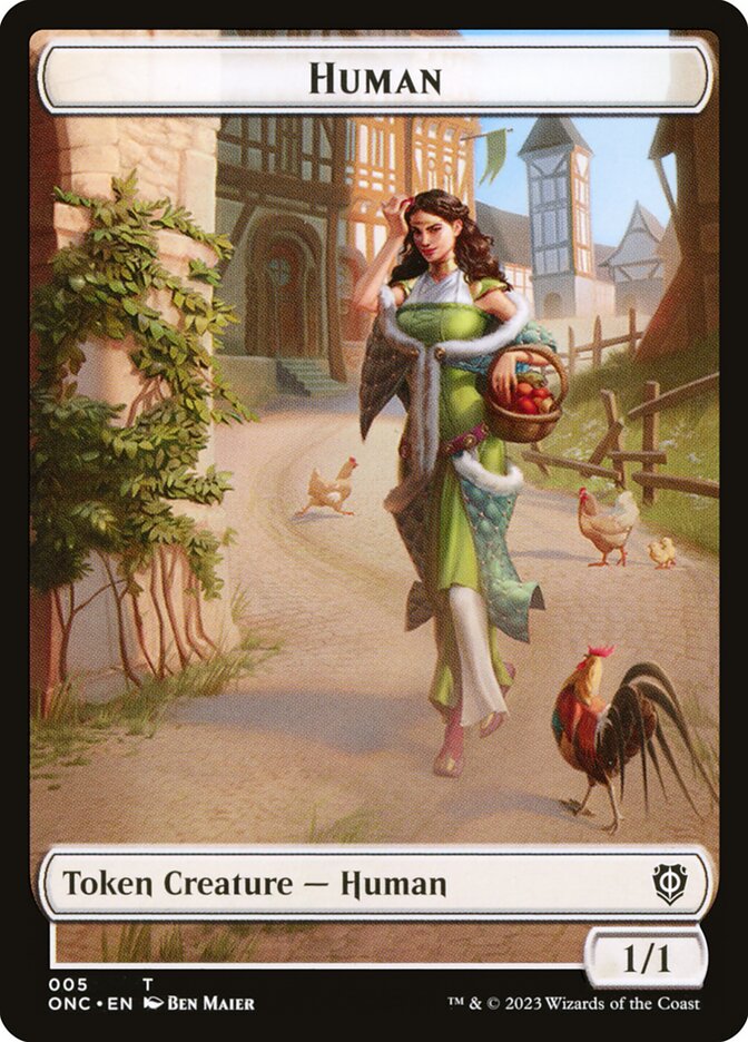 Human card front
