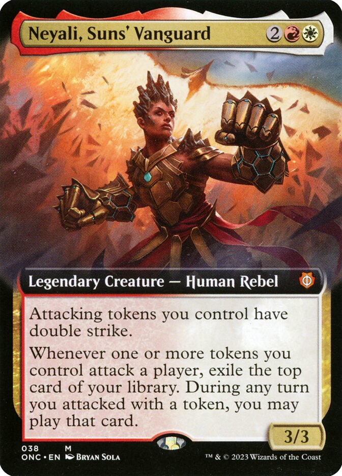 Neyali, Suns' Vanguard card front