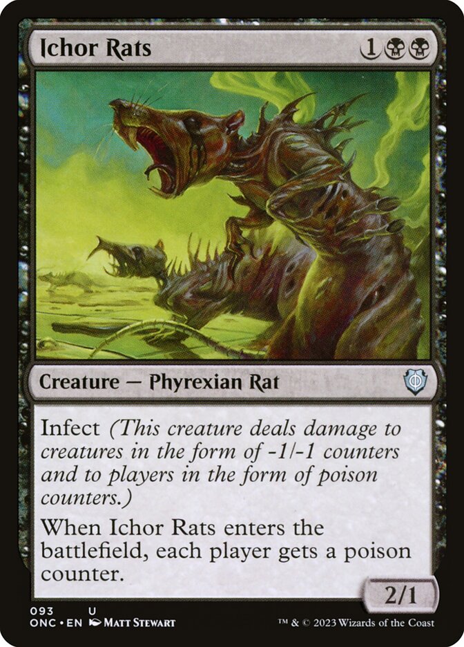 Ichor Rats card front