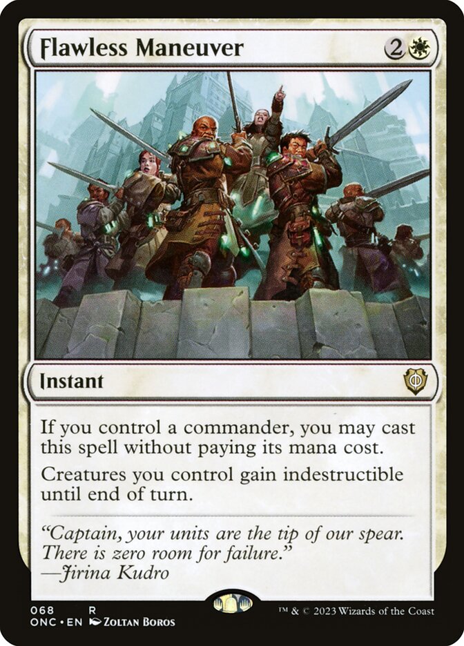 Flawless Maneuver card front