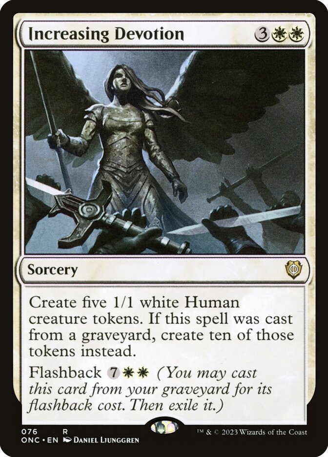 Increasing Devotion card front