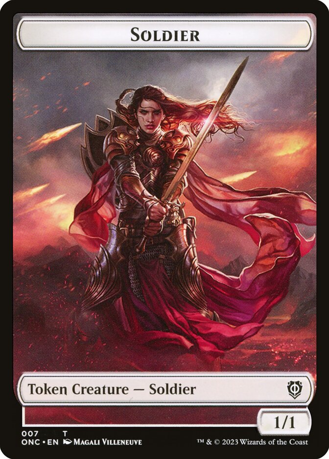 Soldier card front