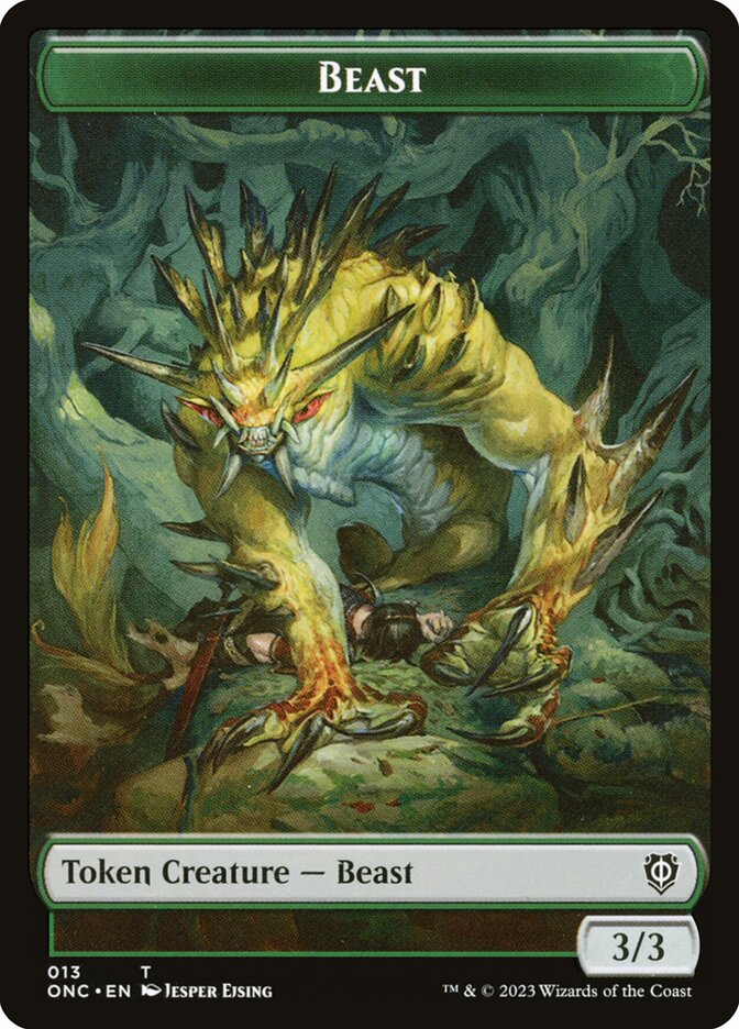 Beast card front