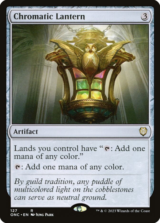 Chromatic Lantern card front