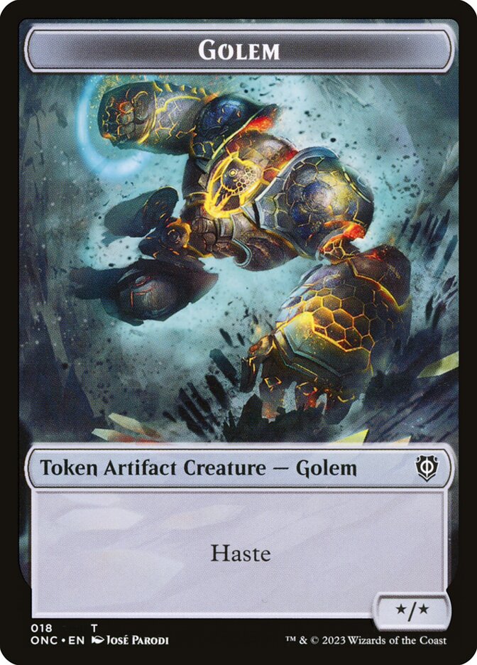 Golem card front