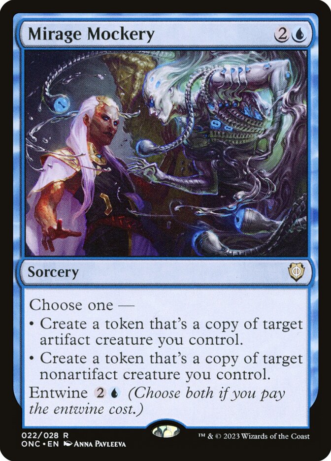Mirage Mockery card front