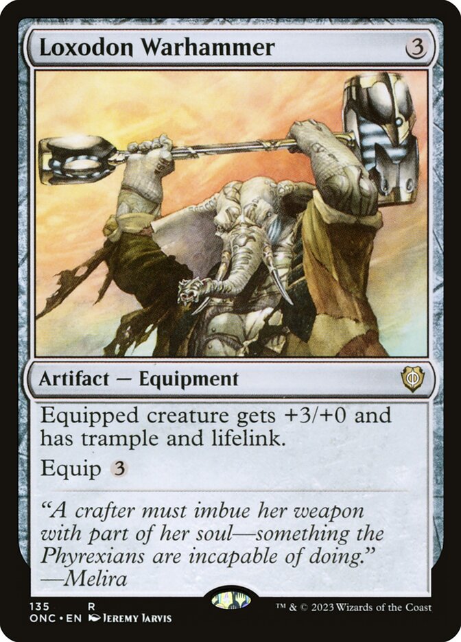 Loxodon Warhammer card front