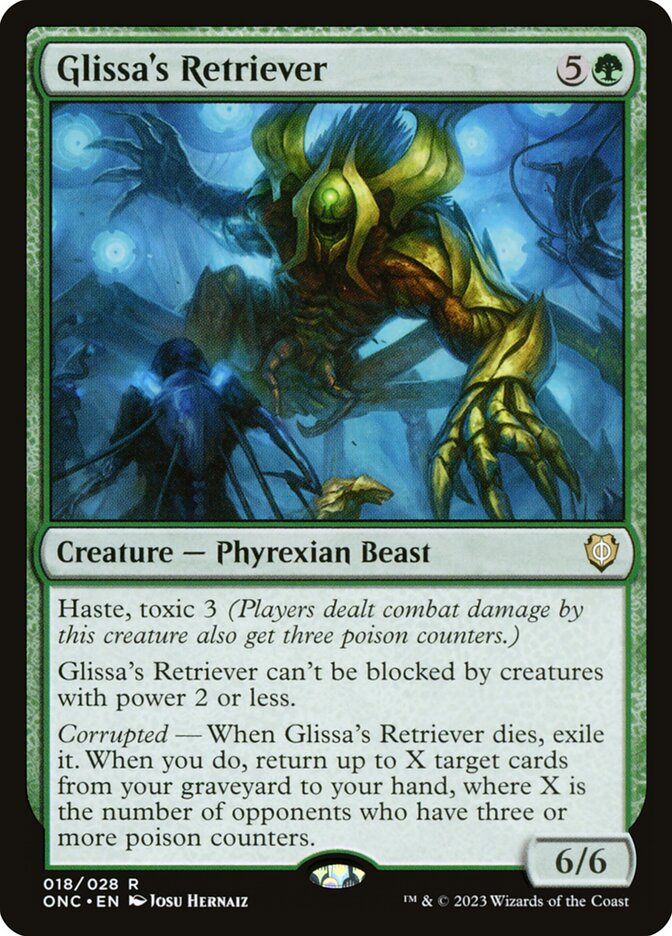 Glissa's Retriever card front