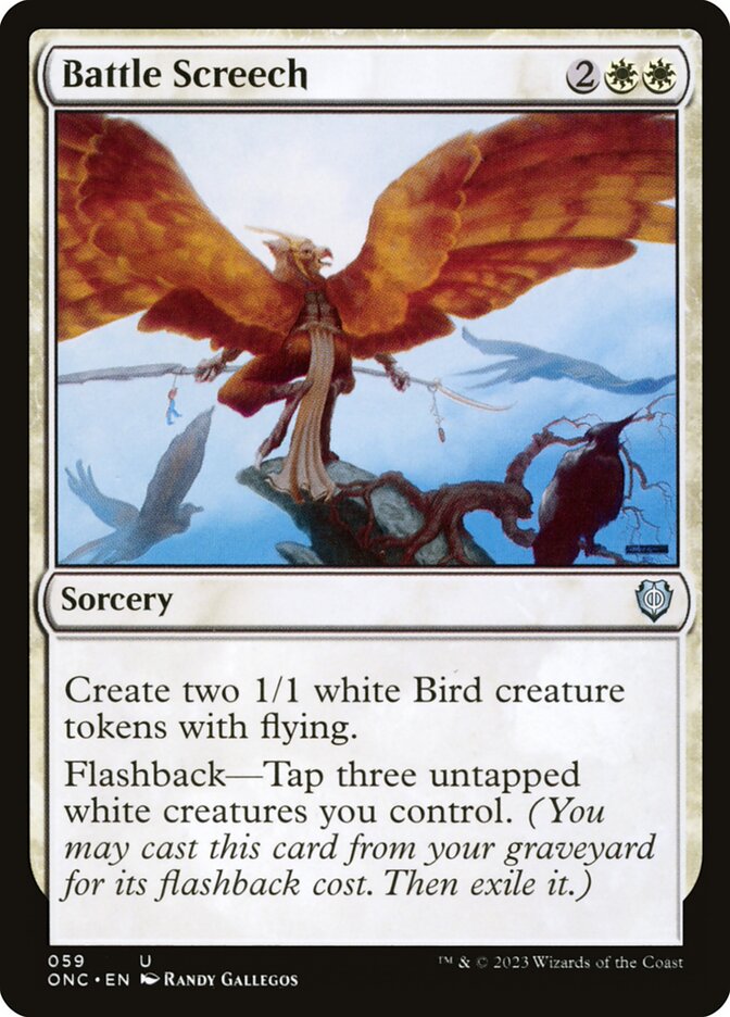 Battle Screech card front