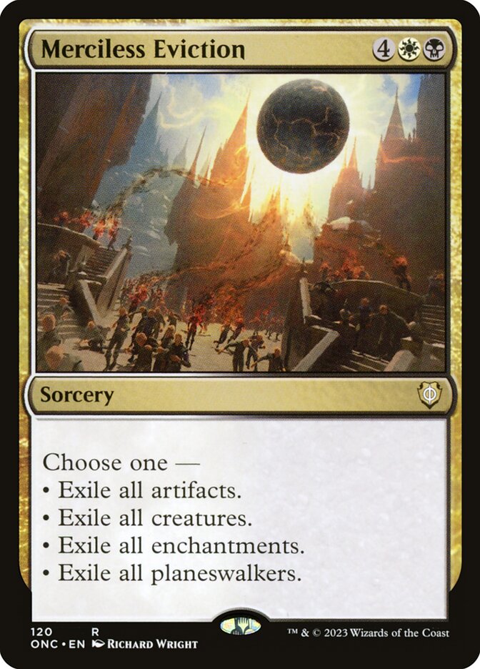 Merciless Eviction card front