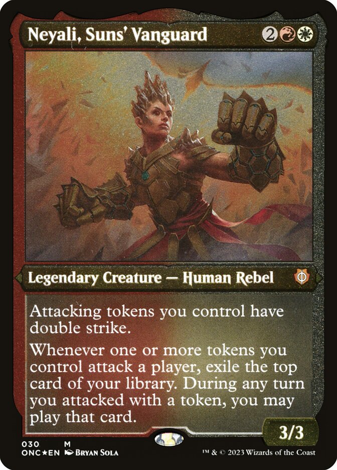 Neyali, Suns' Vanguard card front