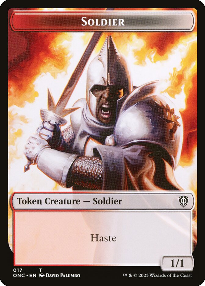 Soldier card front