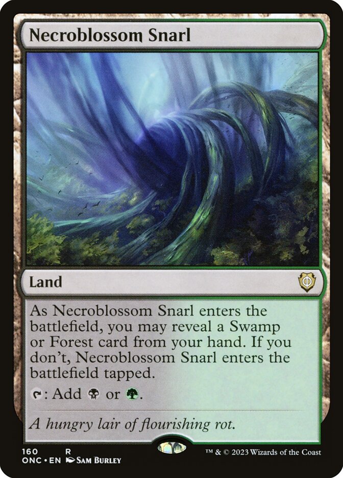 Necroblossom Snarl card front