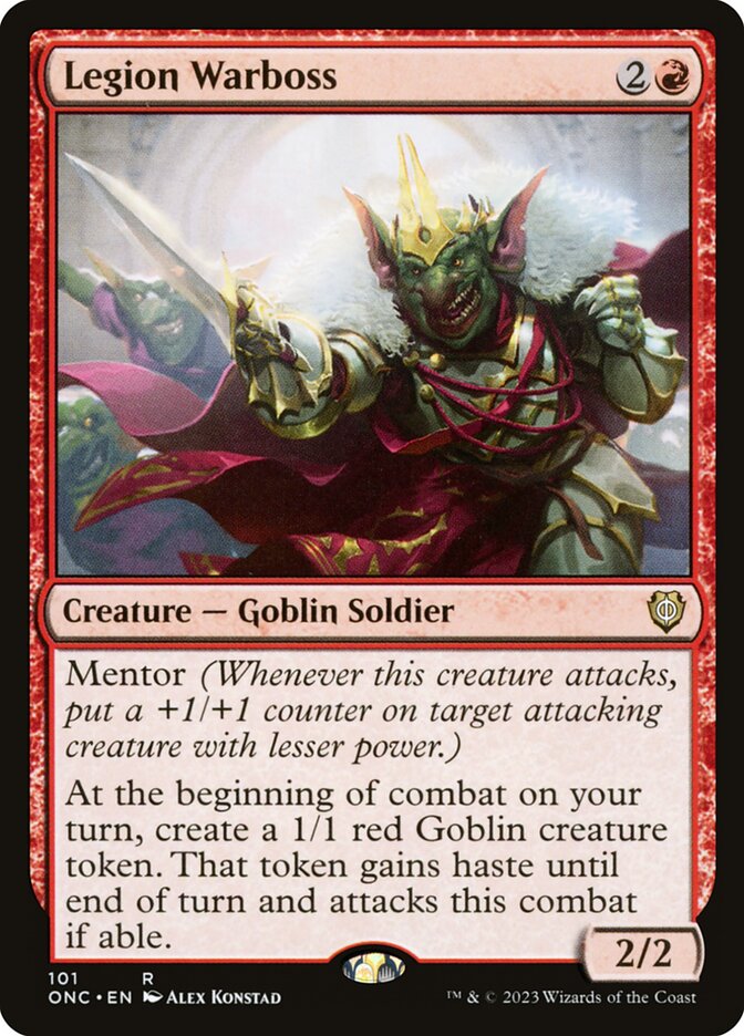Legion Warboss card front