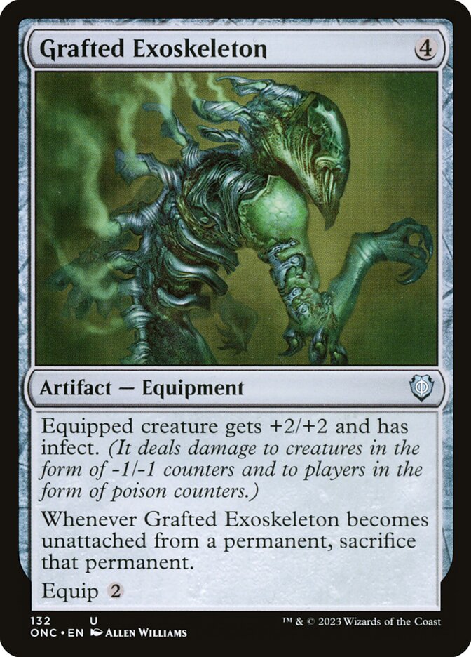 Grafted Exoskeleton card front
