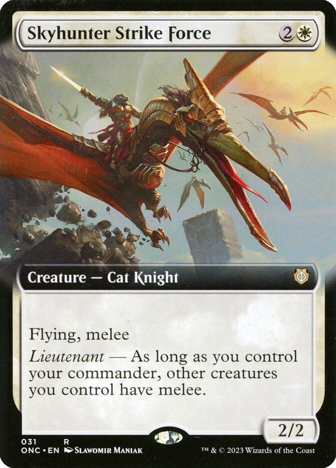 Skyhunter Strike Force card front